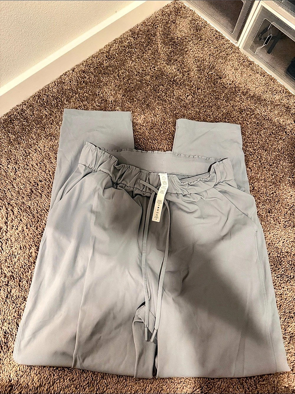 lululemon 7/8 jogger High-Rise Gray Size 6
